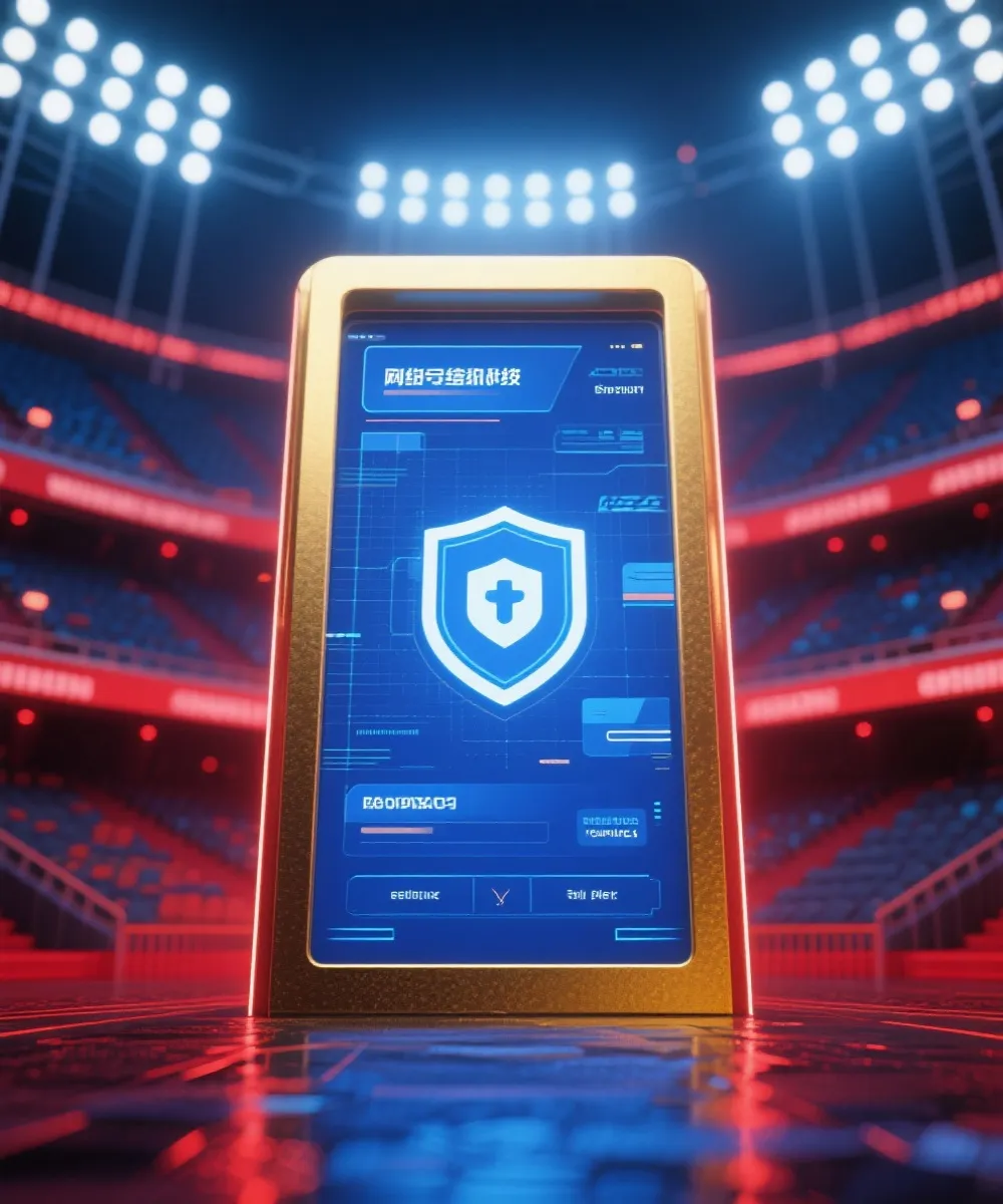 安全與官方入口示意圖