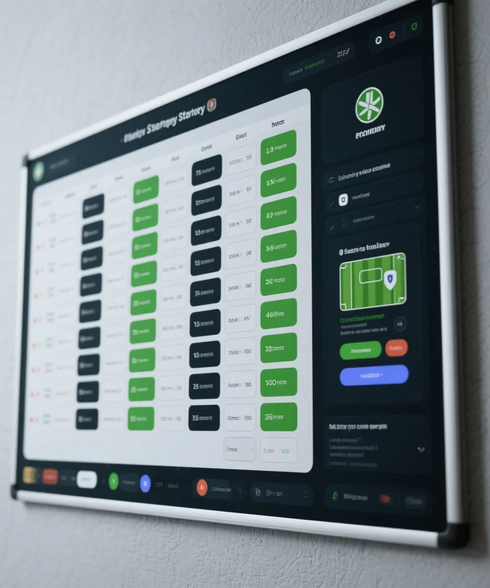 賽程與投注平台流程示意