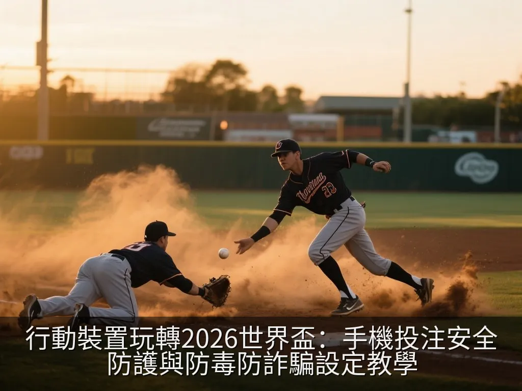 行動裝置玩轉2026世界盃：手機投注安全防護與防毒防詐騙設定教學